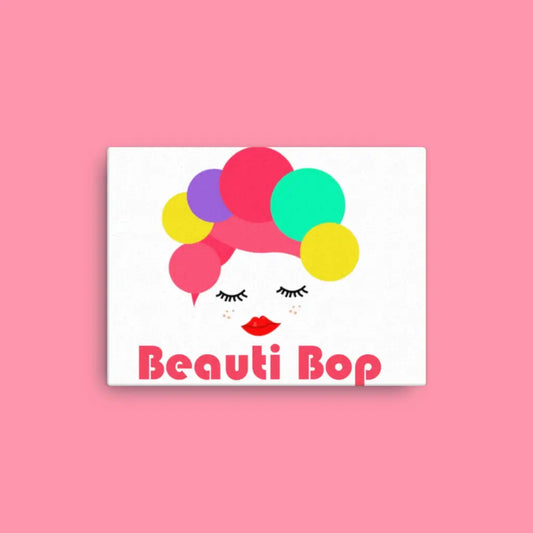 Beauti Bop Canvas with Logo Printed 
