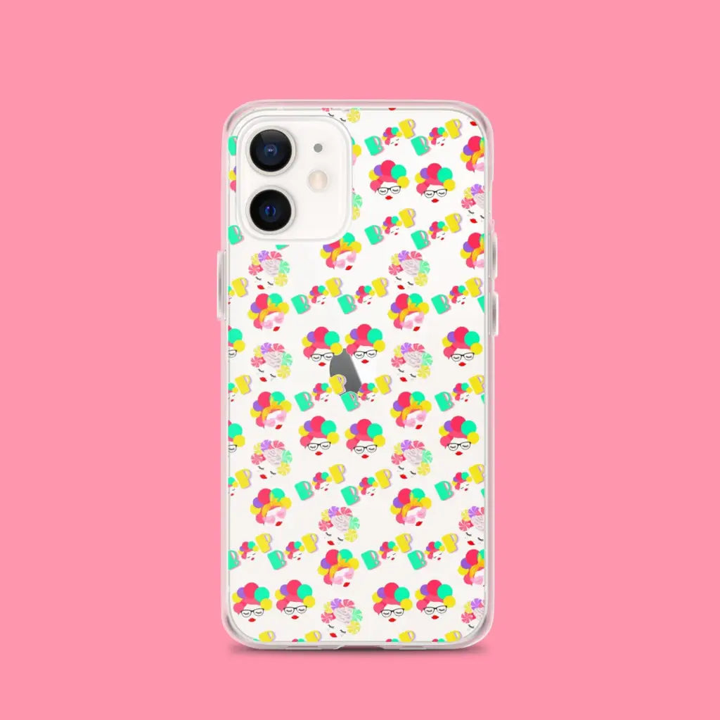 Beauti Bop Pattern Clear Iphone 12 case