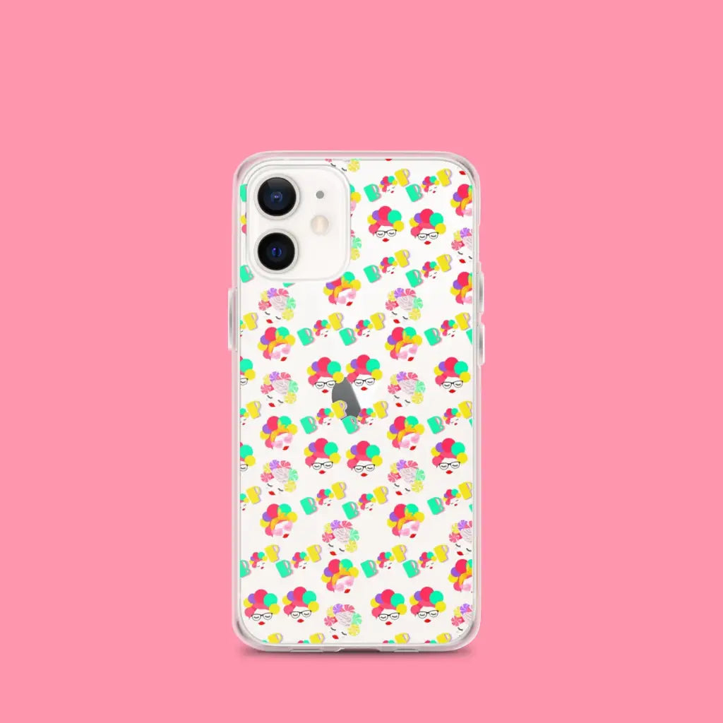 Beauti Bop Pattern Clear Iphone 12 mini  case