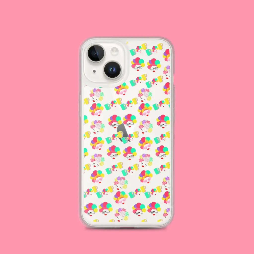 Beauti Bop Pattern Clear Iphone 14 case