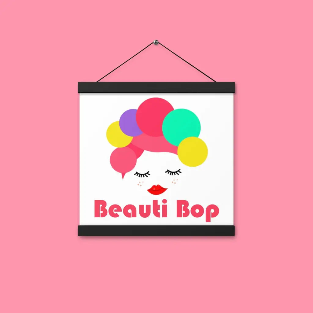 Beauti Bop Matte Paper Poster With Hanger 12x12