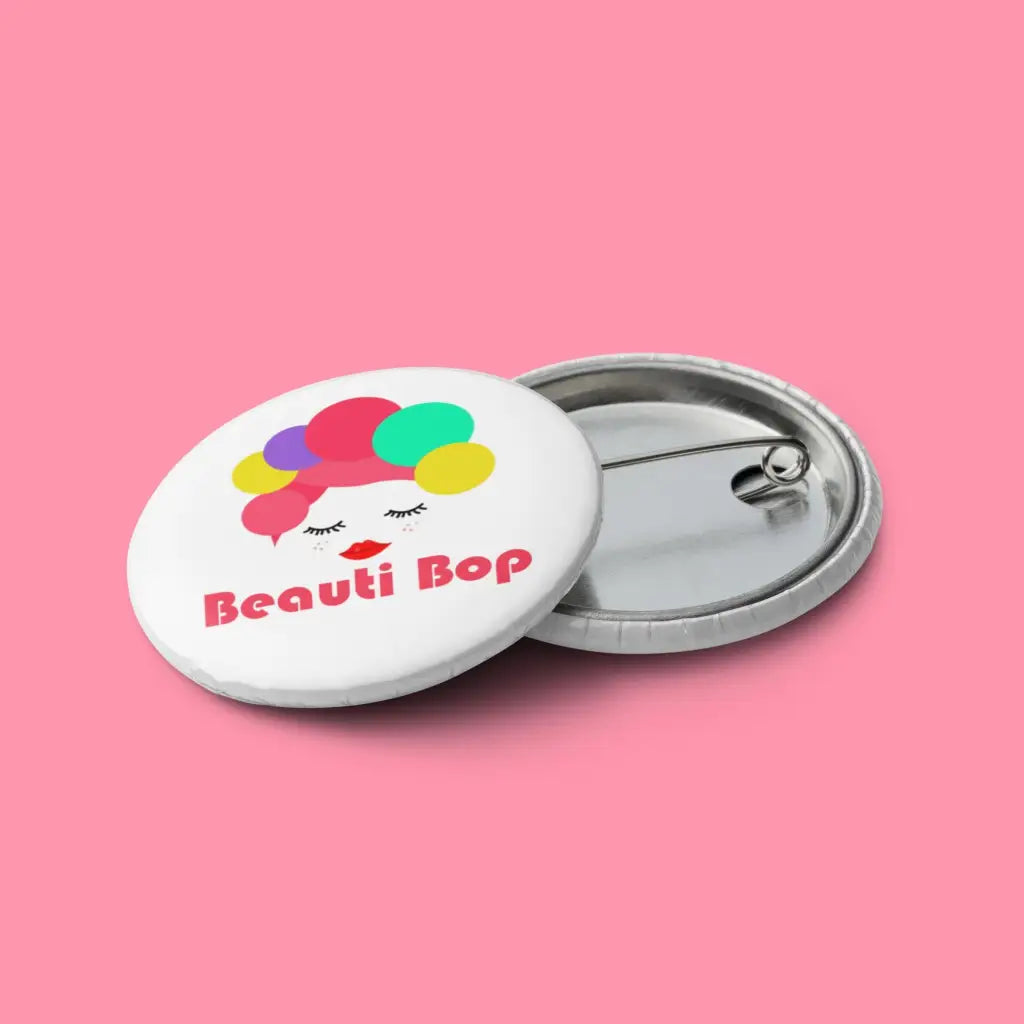 Set of Beauti Bop Pin Buttons